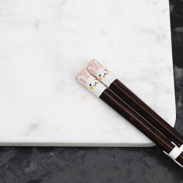 Japońskie Pałeczki do sushi Kawai - Tegakietobachi Rabbit