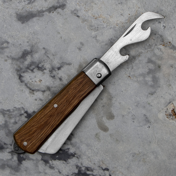 Składany nóż monterski z otwieraczem Sheepsfoot 7,2 cm SK-4