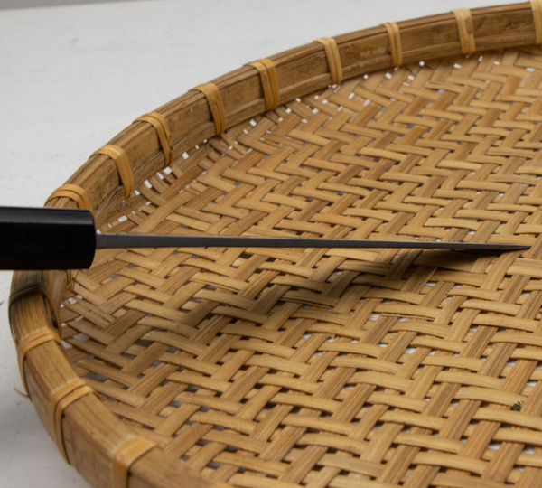 Hideo Kitaoka Shirogami Black Oktagon Nóż Matsuba 12 cm