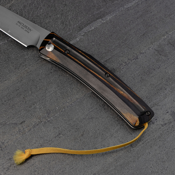 Nóż składany Mcusta Friction Folder Czarno-żółty VG-10 7,5 cm