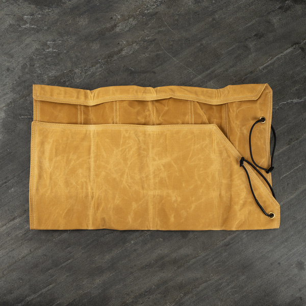 Hatsukokoro Płucienna torba na 5 noży Yellow