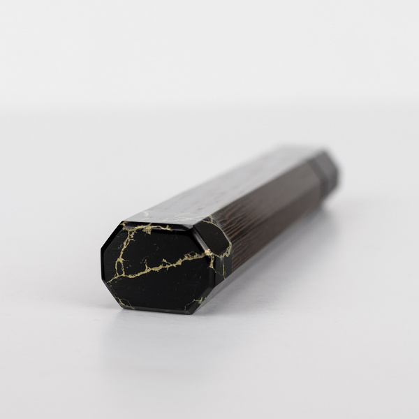 Japońska Rękojeść Oktagonalna Wasabi Black/Gold 14 cm