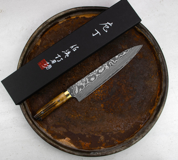 Takeshi Saji YBB Nóż Szefa 24 cm VG-10