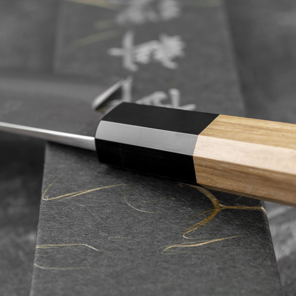 Yoshikane SKD11/SS Nashiji Nóż Sujihiki 24 cm