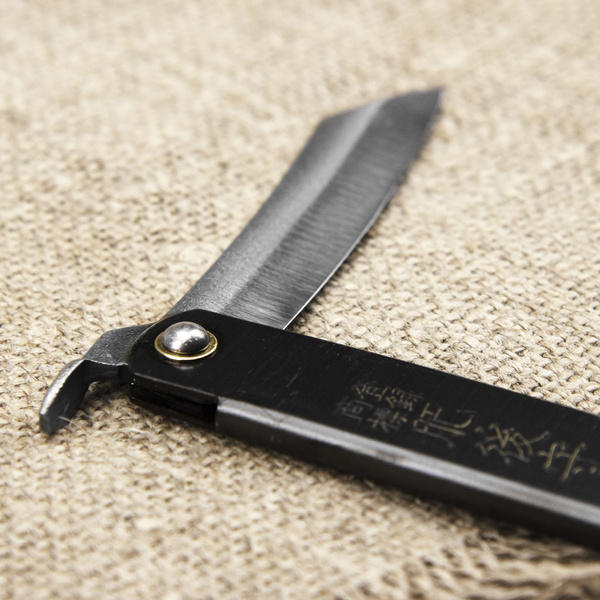 Nóż kieszonkowy Higonokami Kanekoma Mono Black 7,5 cm 