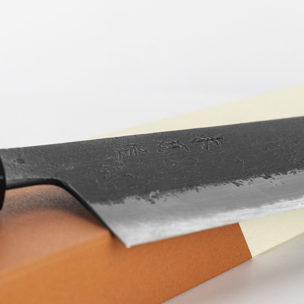 Mutsumi Hinoura Shirogami#2/Iron Nashiji Nóż Nakiri 17 cm