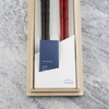 Japońskie Pałeczki do sushi Kawai Gift Set - Kurabi Brown