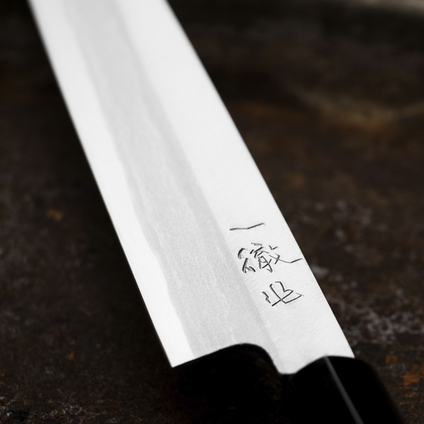 Ittetsu Forge Shirogami#2 Nóż Yanagiba 24 cm Leworęczny