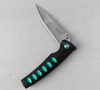 Nóż składany Mcusta Katana VG-10 Black/Green 8,5 cm
