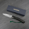 Nóż składany Mcusta Friction Folder Czarno-zielony VG-10 7,5 cm