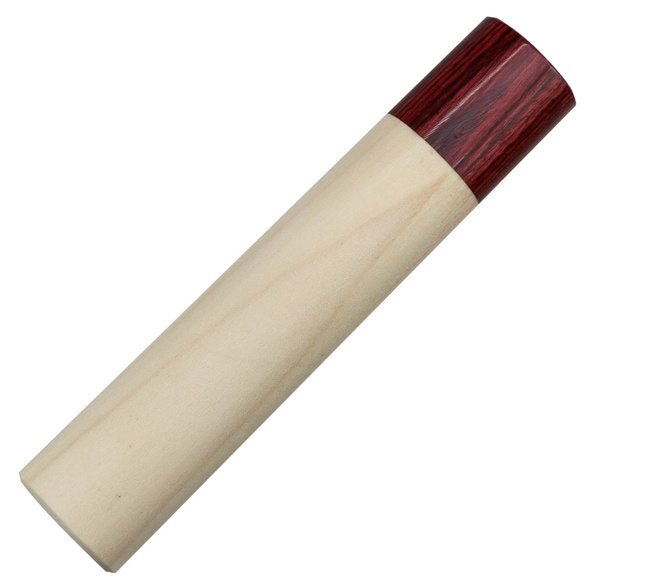 Rękojeść owalna magnolia / Pierścień czerwona Pakka L