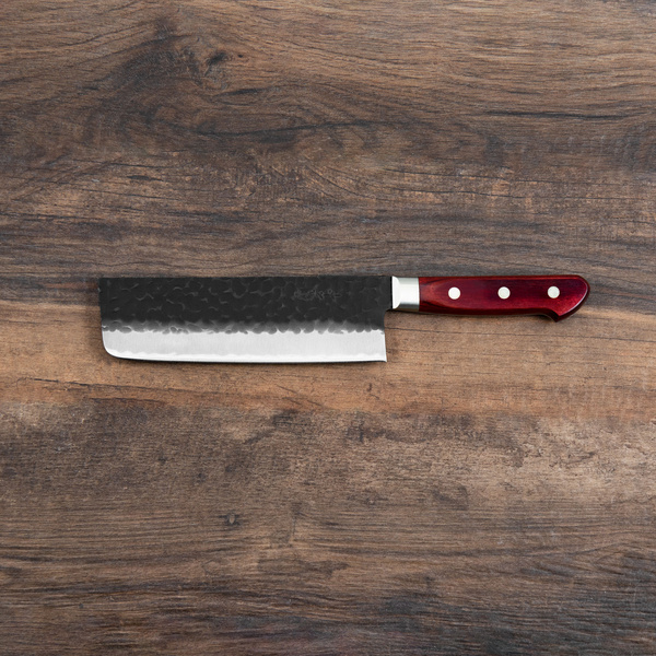 Tsunehisa Aogami Super/SS Kurouchi Red Nóż Nakiri 17 cm