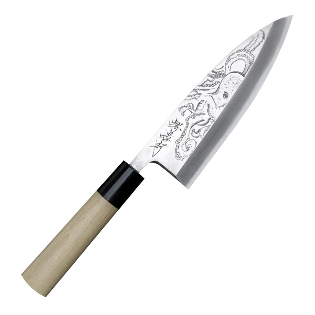 Sakai Takayuki Gallery Shirogami#2 Nóż Deba 16 cm