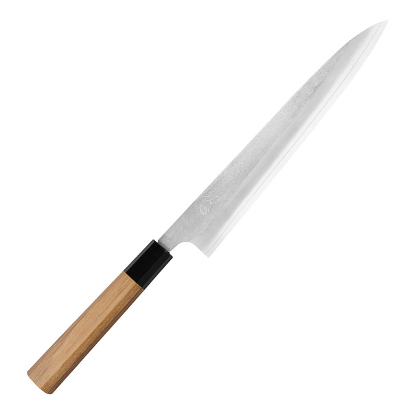 Yoshikane SKD11/SS Nashiji Nóż Sujihiki 24 cm