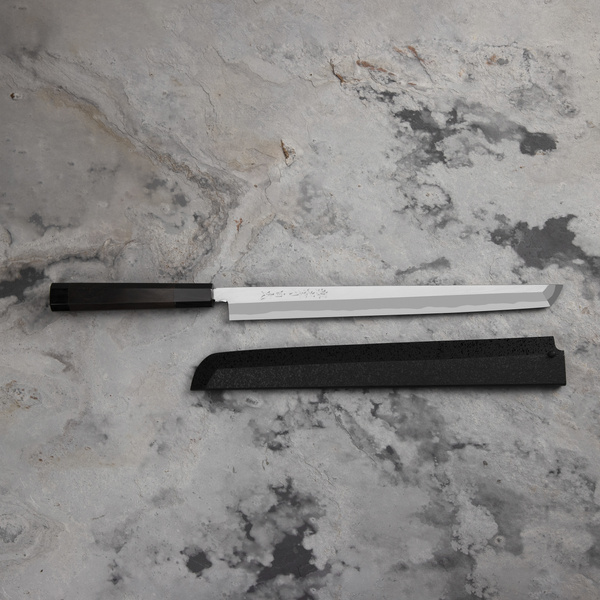 Sakai Takayuki Byakko Shirogami#1 Nóż Sakimaru 30 cm