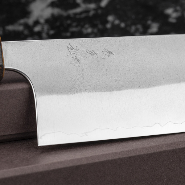 Yoshimi Kato Ginsan/SS Nashiji Nóż Nakiri 16,5 cm