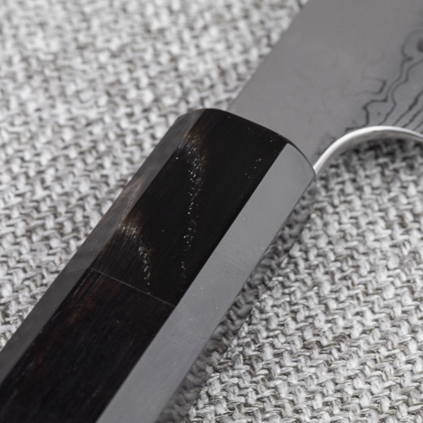 Yauji Aogami#2 Damascus Nóż Yanagiba 24 cm