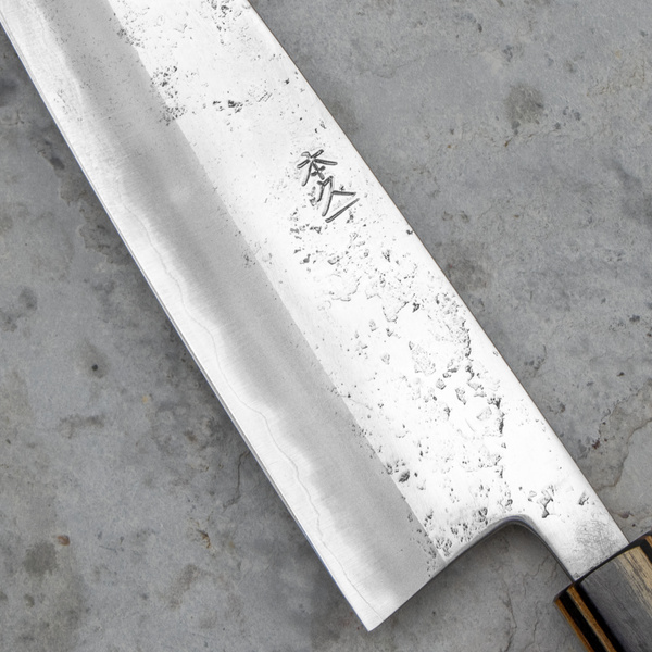 Motokyuuichi Nashiji Aogami Super/Iron Nóż Szefa kuchni 21 cm