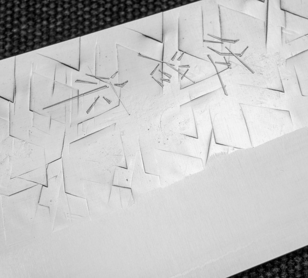 Takeshi Saji SRS-13 Róg jeleni Nóż Santoku 18 cm