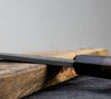 Hideo Kitaoka Shirogami Black Oktagon Nóż Funayuki 18 cm