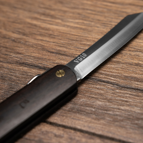 Nóż kieszonkowy Higonokami Kanekoma Heban VG-10 8 cm