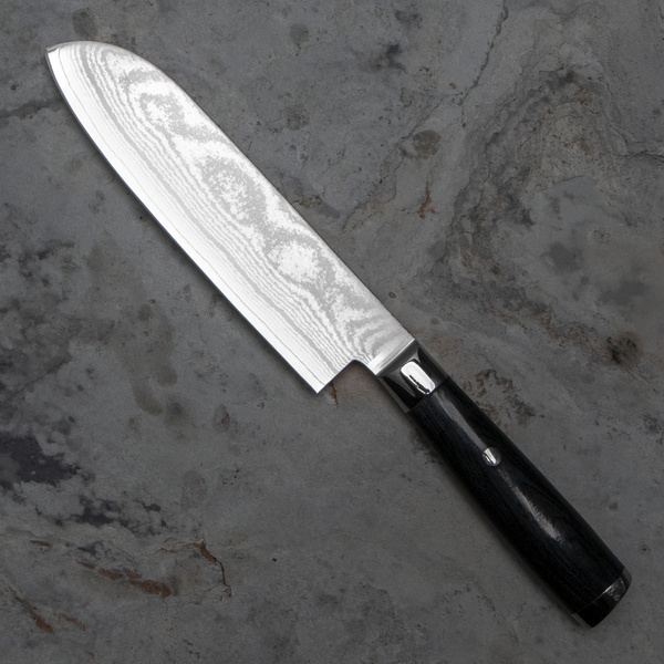 Satake Damascus Nóż Santoku 17 cm