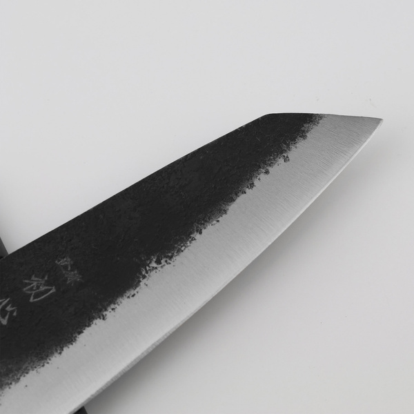 Hatsukokoro Kurogane Aogami#2/Iron Kurouchi Nóż Bunka 12 cm