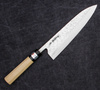 Fujiwara Shirogami#1/SS Magnolia+Róg Nóż szefa kuchni 21 cm