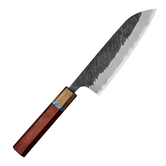 Yu Kurosaki Fujin Aogami Super/SS Nóż Santoku 16,5 cm