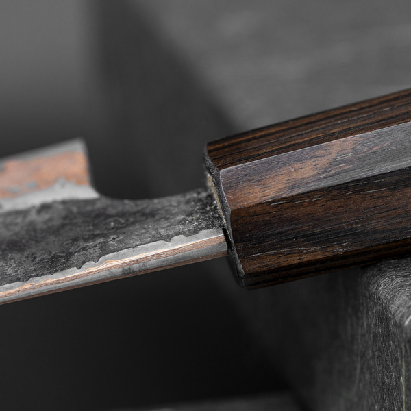 Hatsukokoro Yorokobi Tsuhime SLD Nóż Kiritsuke Gyuto 20 cm