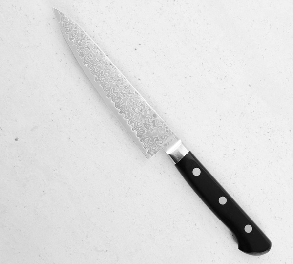 Tsunehisa AUS10 Damascus Nóż uniwersalny 13,5 cm