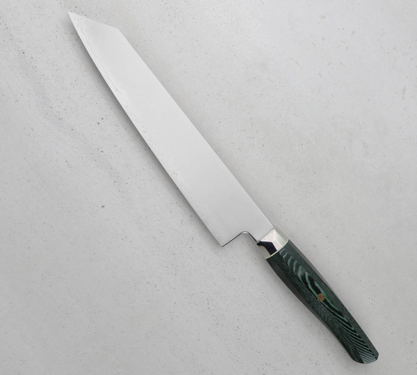 Mcusta Zanmai Green Revolution SPG2 Nóż Kiritsuke Gyuto 23 cm