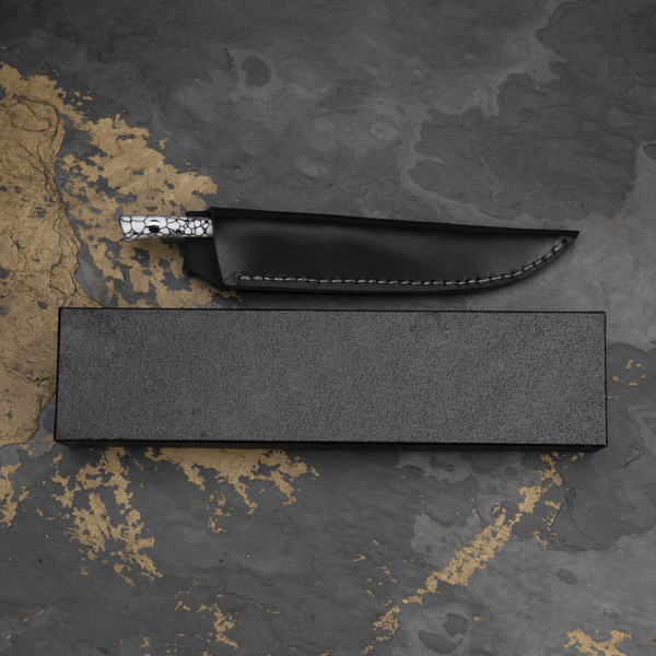 Ryo Nomura Shirogami#2 Damascus Petty White