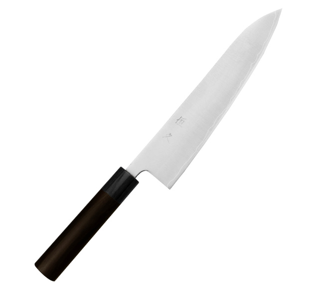 Tsunehisa Super Aogami/SS Drewno Różane Nóż Szefa kuchni 21 cm