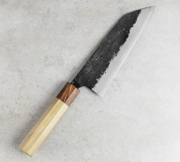 Naoki Mazaki Shirogami#2 Nóż Santoku 18 cm