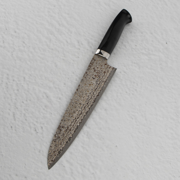 Takeshi Saji Art Black Color VG-10 Nóż Szefa kuchni 24 cm