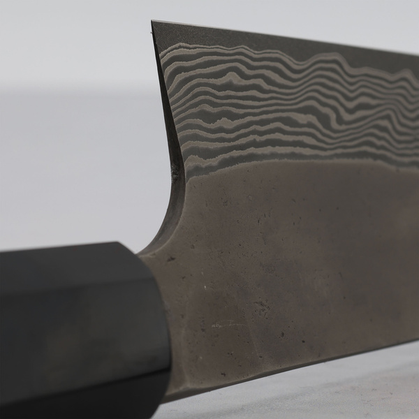 Nigara Hamono Silver#3 Etching Damascus Nóż Kiritsuke Gyuto 21 cm