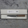 Katsuto Tanaka Shirogami#1/Iron Nóż Bunka 18 cm