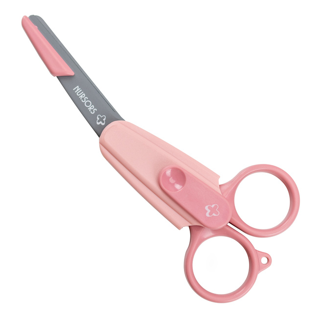 Nożyczki Nurse Normal 140 mm Różowe Silky NS-140NP