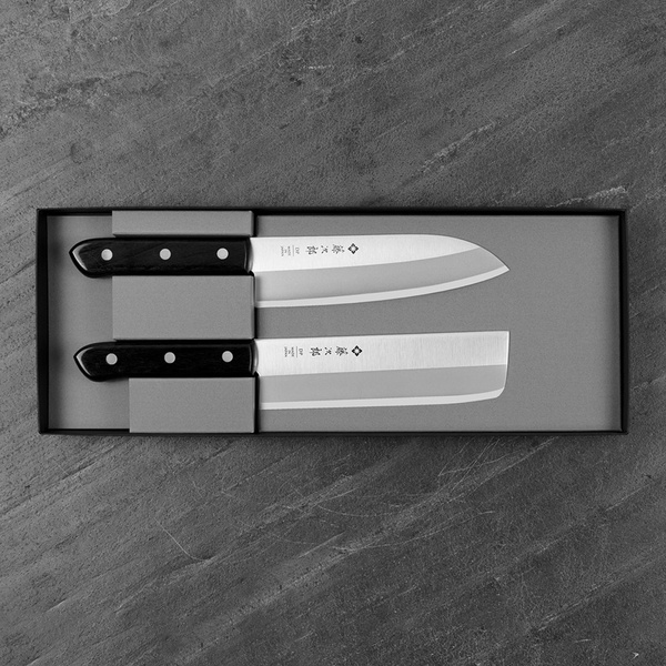 Tojiro DP3 Zestaw Eco Nóż Santoku + Nakiri 