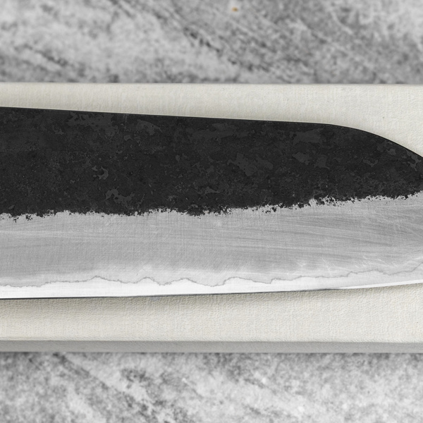 Matsubara Shirogami#1/Iron Nóż Santoku 17 cm