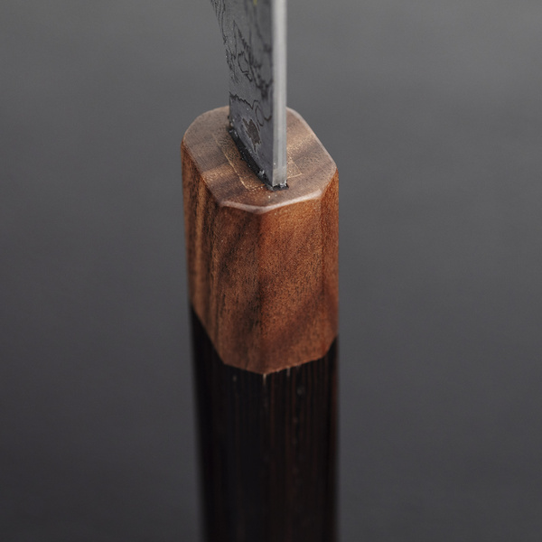 Hatono SG2 Damascus Black Dye Nóż uniwersalny 13,5 cm
