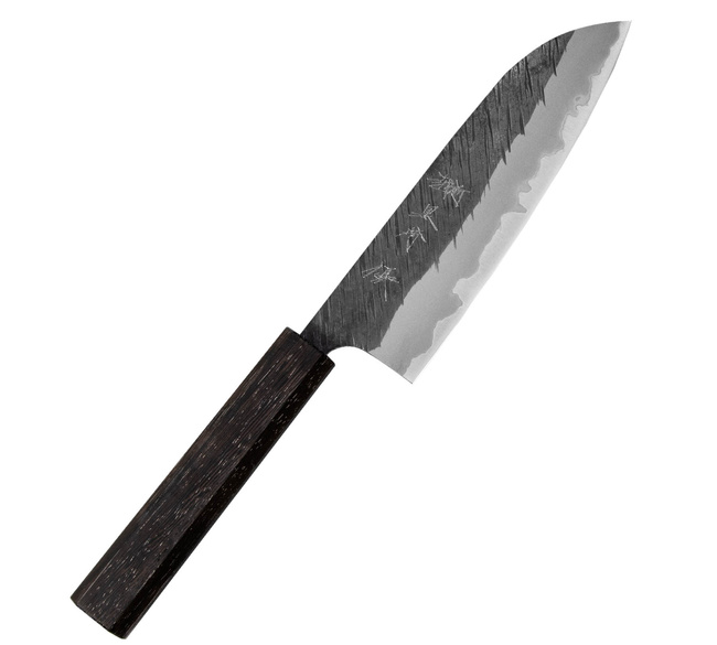 Yu Kurosaki Fujin Aogami Super MW Nóż Santoku 16,5 cm