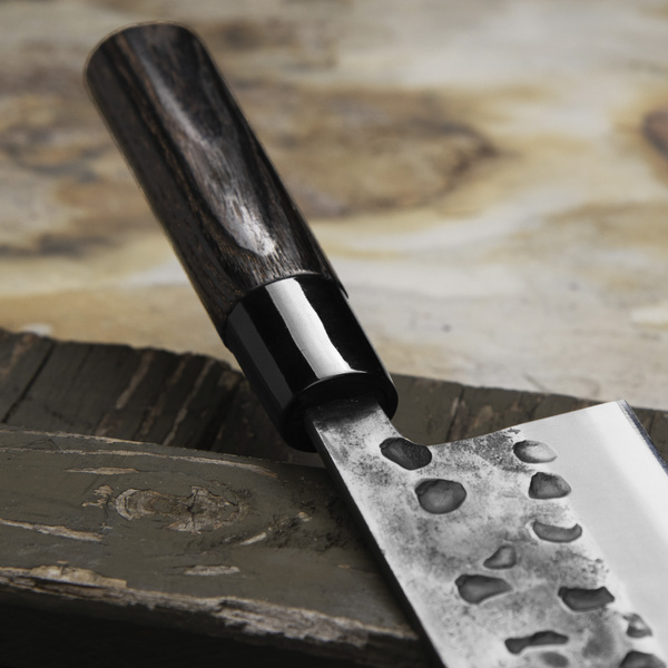 Motokyuuichi Shirogami#2 Hammered Nóż Szefa kuchni 24 cm
