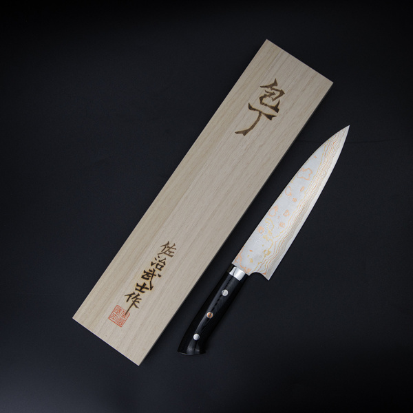 Takeshi Saji Color Aogami#2 Nóż Szefa kuchni 21 cm