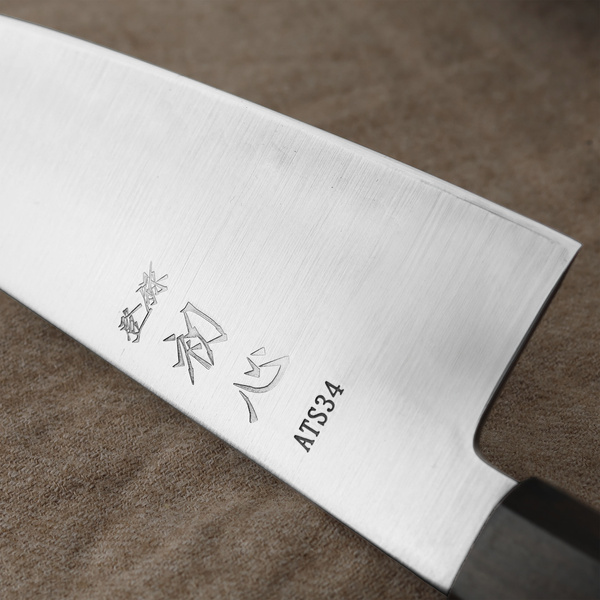 Hatsukokoro Hayabusa ATS-34 Nóż Bunka 18 cm