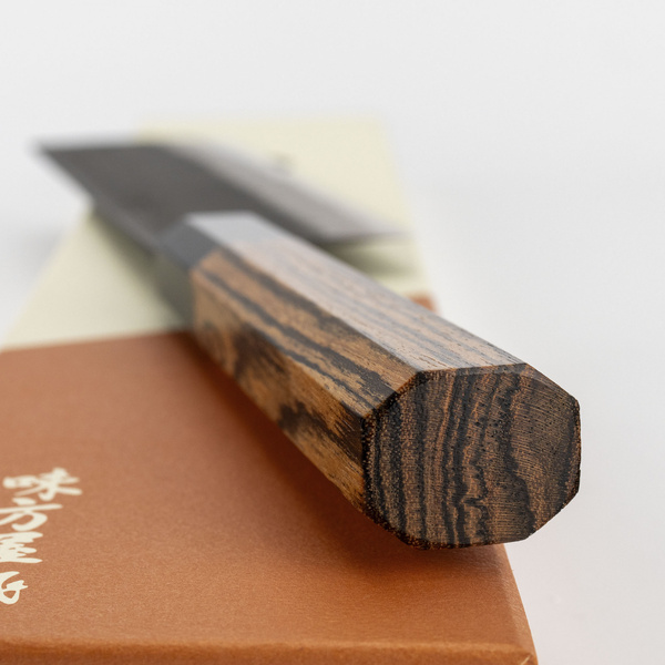 Mutsumi Hinoura Shirogami#2/Iron Nashiji Nóż Nakiri 17 cm