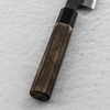 Mutsumi Hinoura Shirogami#2/Iron Nóż Sujihiki 24 cm