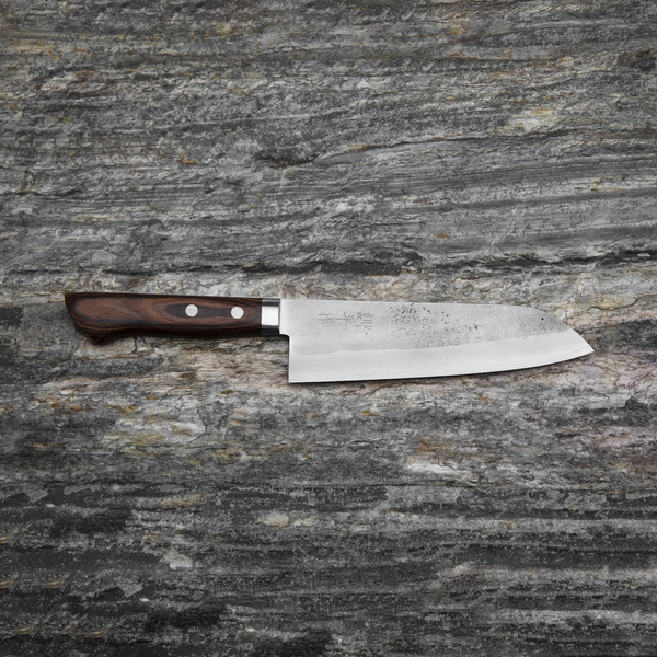 Kunio Masutani VG-1 Nashiji Mahoń Nóż Santoku 17 cm
