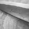 Kunio Ishikawa Shirogami#2 Jesion/Pigwa Nóż Santoku 16,5 cm